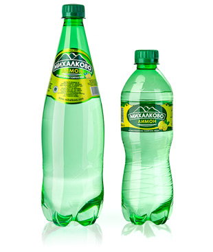 Михалково газирана и ароматизирана "Лимон" – 0.5L, 1L PET