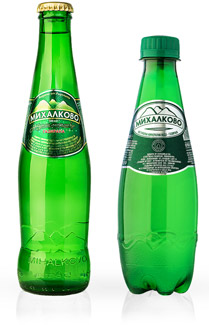 Естествено газирана минерална вода Михалково, Naturaly Carbonated 300ml