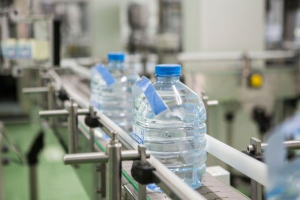 Production process – Mineral water 
